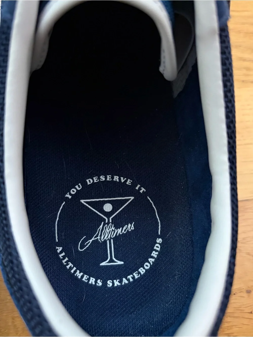 Converse Men's Navy Blue Low-Top Lace-Up Sneakers - Picture 7 of 8